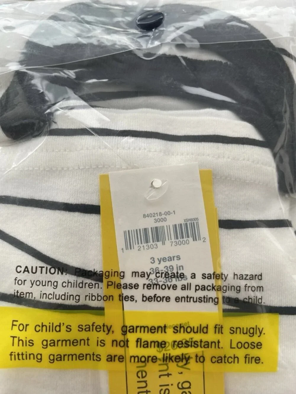SALE! NWT GAP UNISEX Pajamas Set Glow In The Dark Mummy Long Sleeve Size 3T